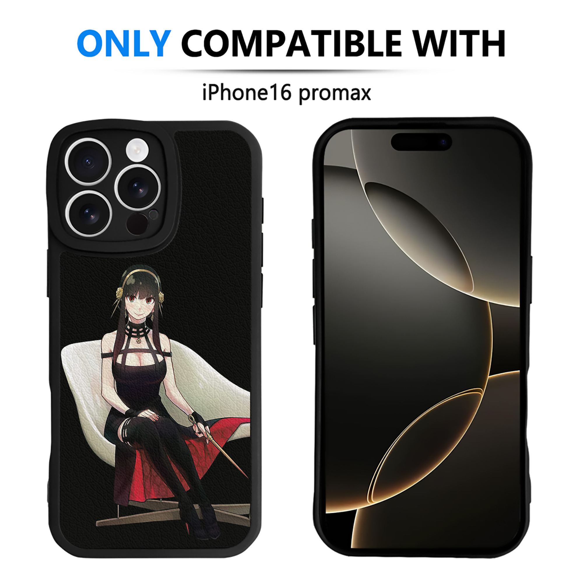 （画像用） SPY×FAMILY间谍家家酒 【iPhone 16シリーズ対応】シリコンスマホケース（レザー調） 材質：シリコン